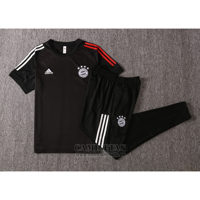 Chandal del Bayern Munich Manga Corta 2020-2021 Negro